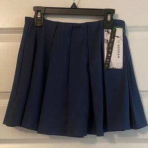 Kyodan Deep Blue Skater Skort perfect for Tennis Lacrosse Pickleball!